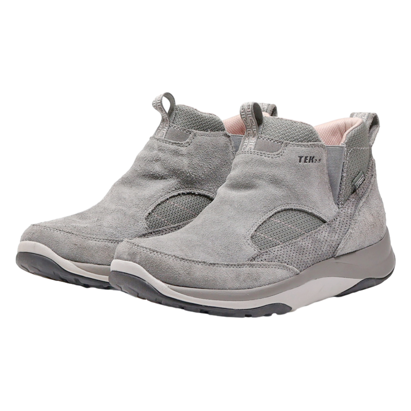 LL BEAN Ankle Boots Grey Synthetic Womens UK 9