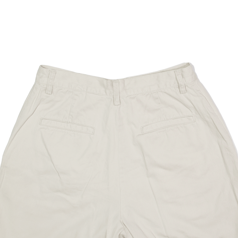 EDDIE BAUER Chino Shorts Cream Regular Womens S W28