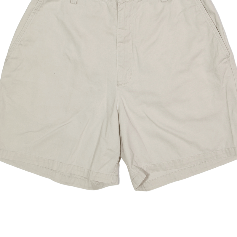 EDDIE BAUER Chino Shorts Cream Regular Womens S W28