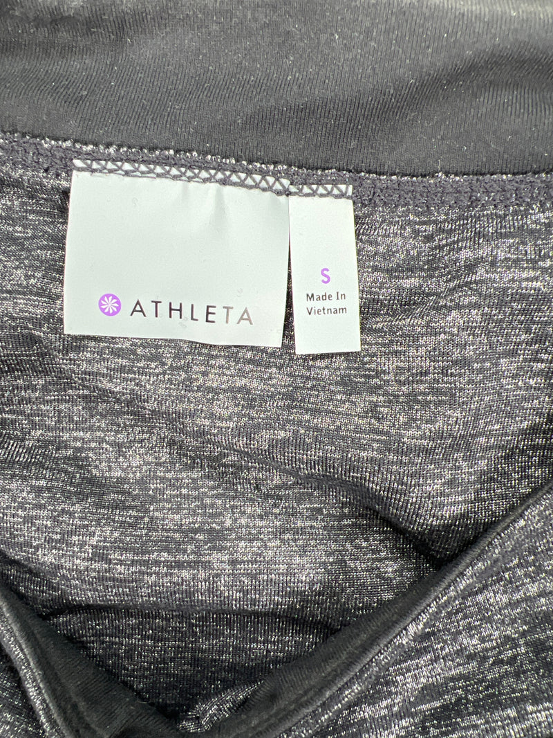 NEW Athleta Women’s Gray Stretch Twisted Mini Body Skirt - S