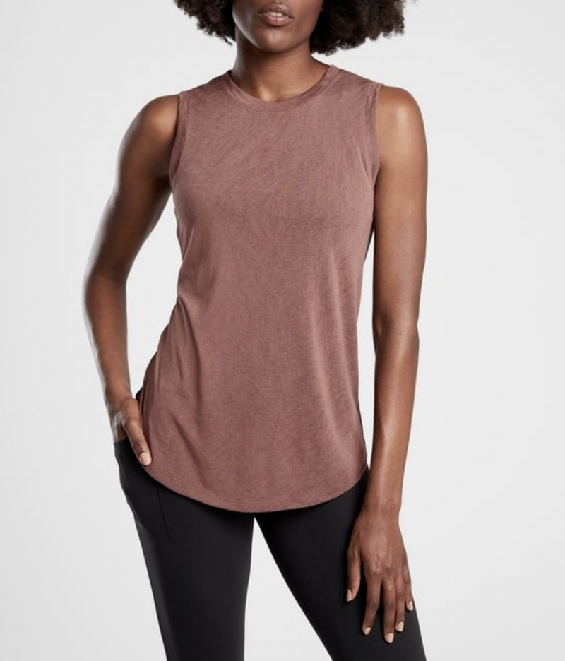 Athleta Heart Rose Sleeveless Breezy Top Tank