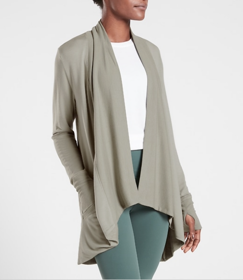 Athleta Sage Nirvana Pranayama Wrap Cardigan