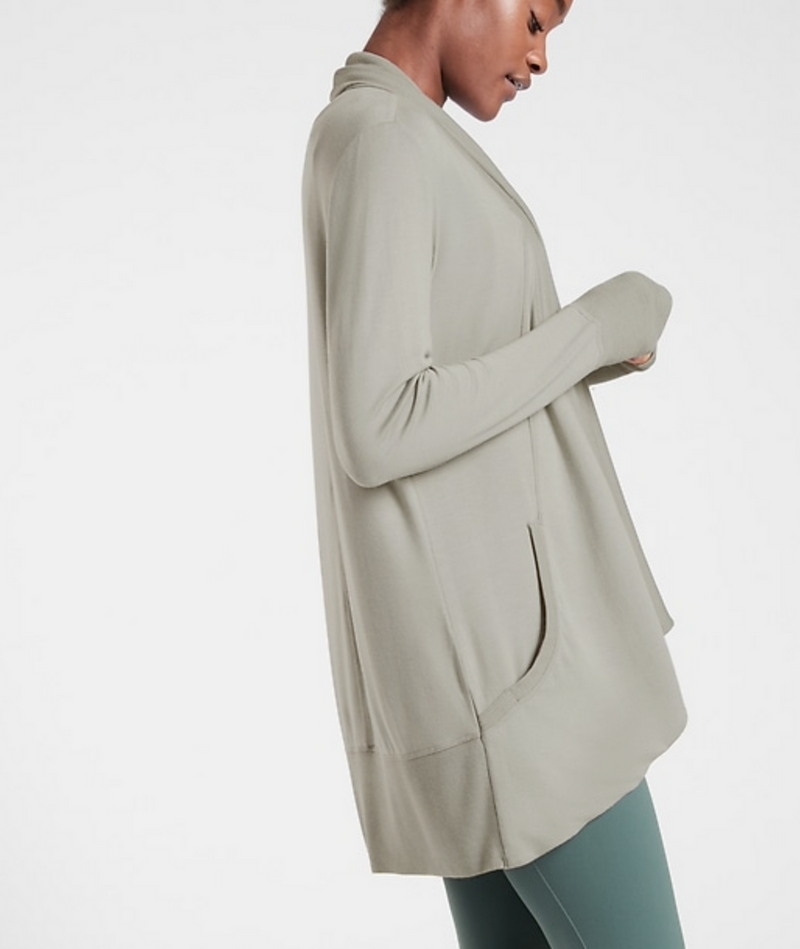 Athleta Sage Nirvana Pranayama Wrap Cardigan