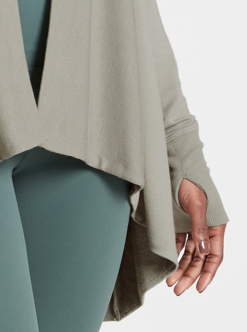 Athleta Sage Nirvana Pranayama Wrap Cardigan