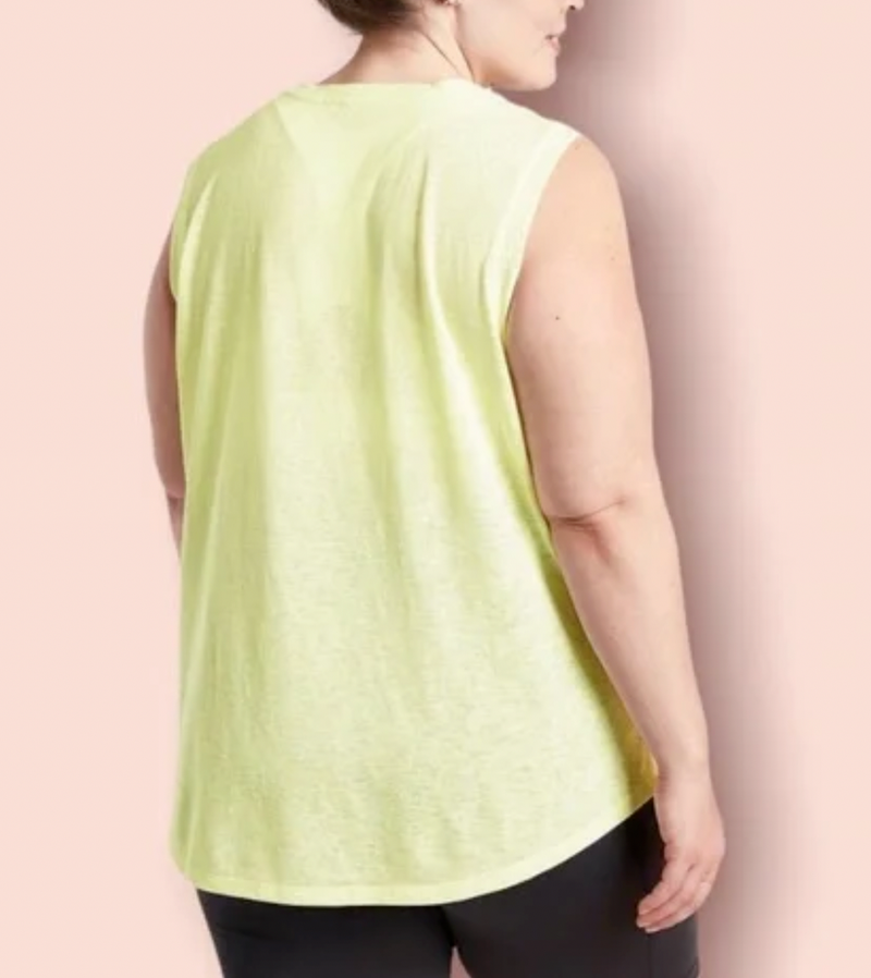 Athleta Tequila Green Sleeveless Breezy Top Tank
