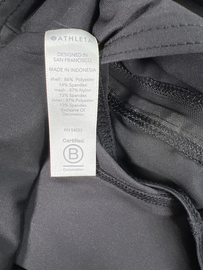 NEW Athleta Women’s Black Running Free 3.5 in Athletic Lined Shorts - XS
