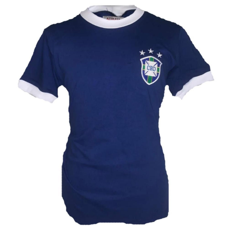 Pele Brazilian Soccer Jersey Team 1974 - Original Retro Athleta