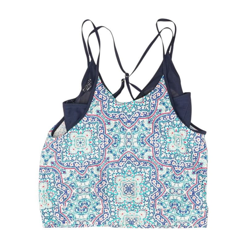 Blue Misc Swim Top