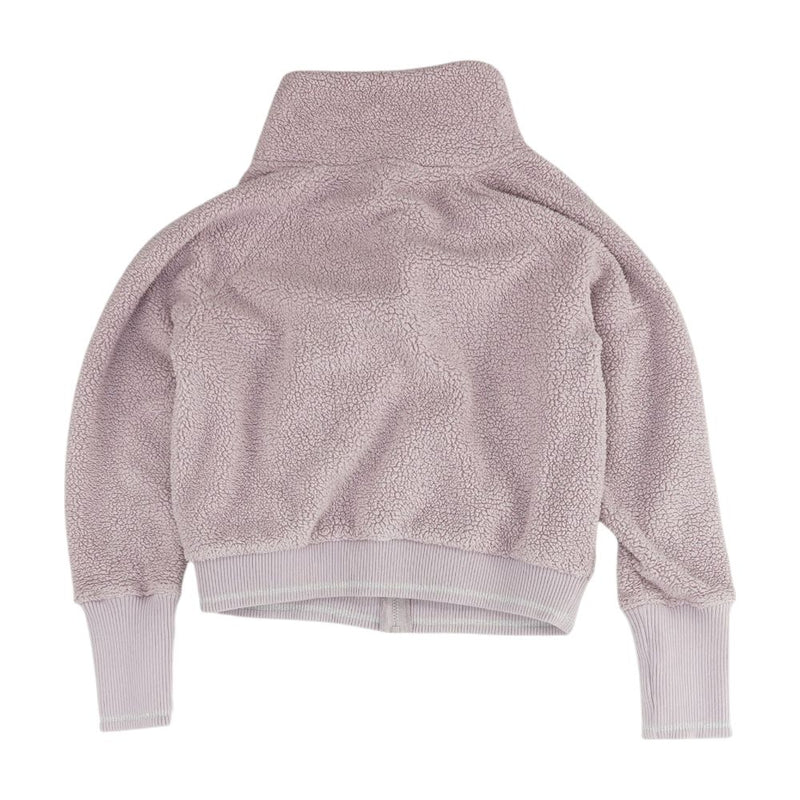 Purple Solid Lightweight Jacket