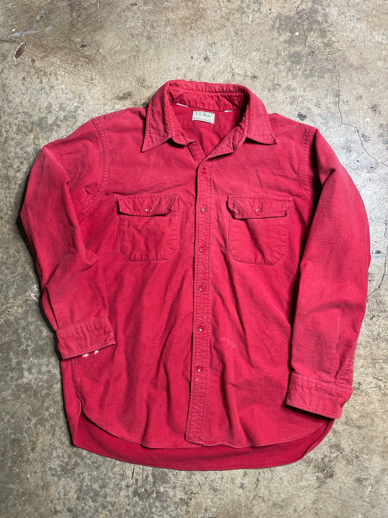 Vintage LL Bean Chamois Cloth Shirt - L