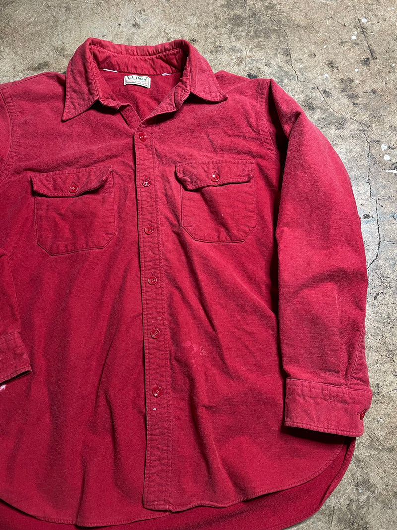 Vintage LL Bean Chamois Cloth Shirt - L