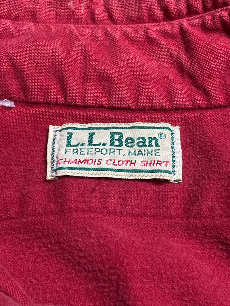 Vintage LL Bean Chamois Cloth Shirt - L