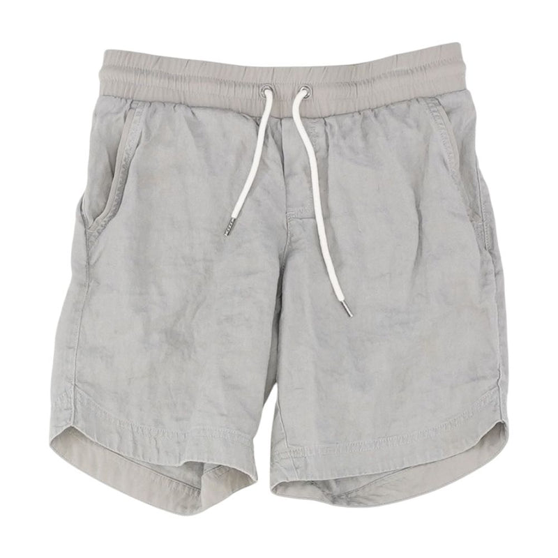 Gray Solid Active Shorts