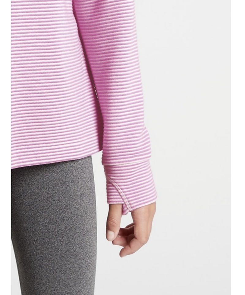 Athleta Girl Crunch Time Freesia Purple Crewneck Sweatshirt