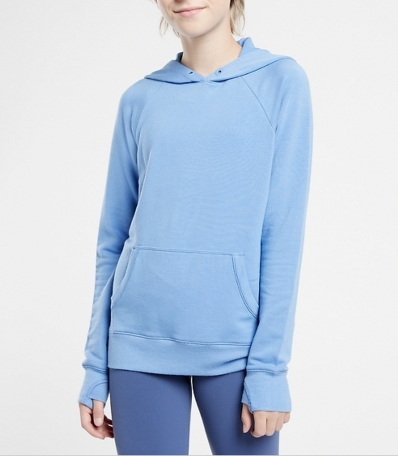 Athleta Girl Delphinium Blue In Your Element 2.0 Hoodie Sweatshirt