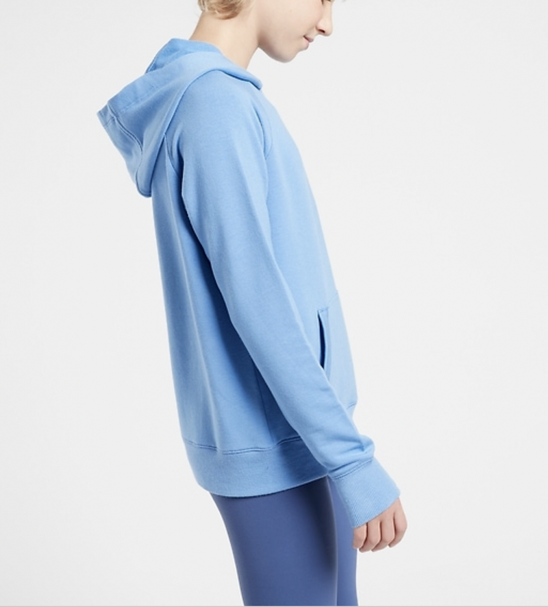 Athleta Girl Delphinium Blue In Your Element 2.0 Hoodie Sweatshirt