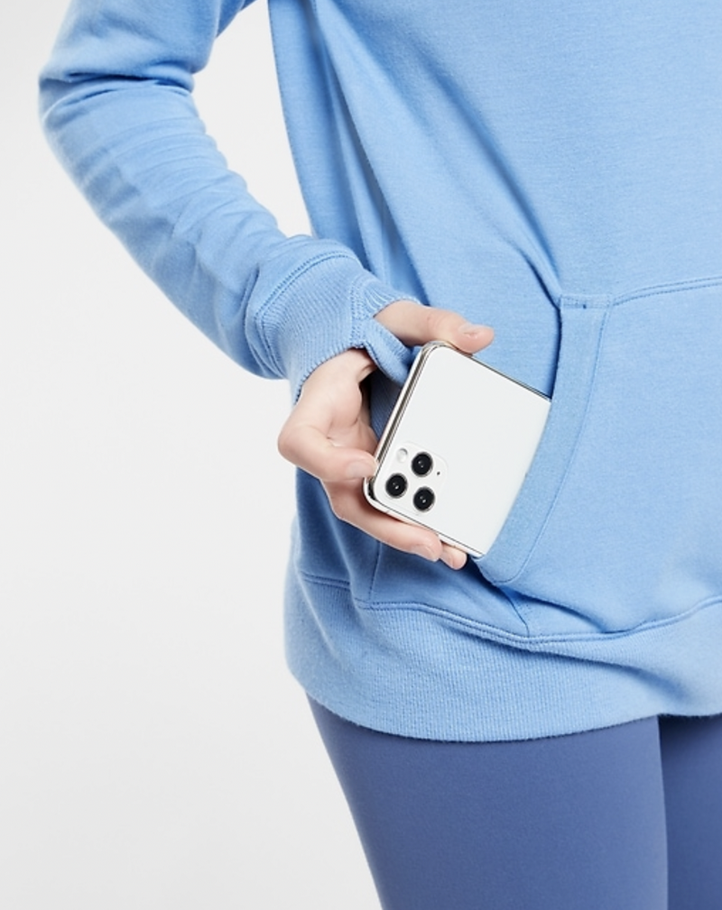 Athleta Girl Delphinium Blue In Your Element 2.0 Hoodie Sweatshirt