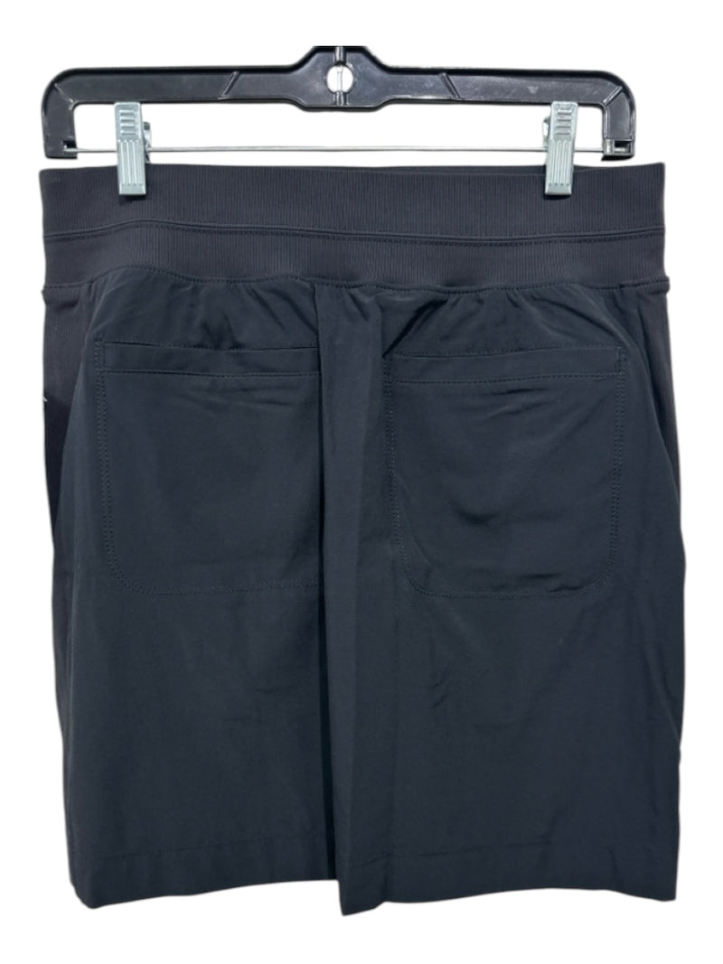 Athleta Size 8T Black Nylon Blend Skort Skirt