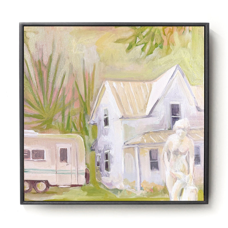 WHITE HOT SUMMER - Oil Painting