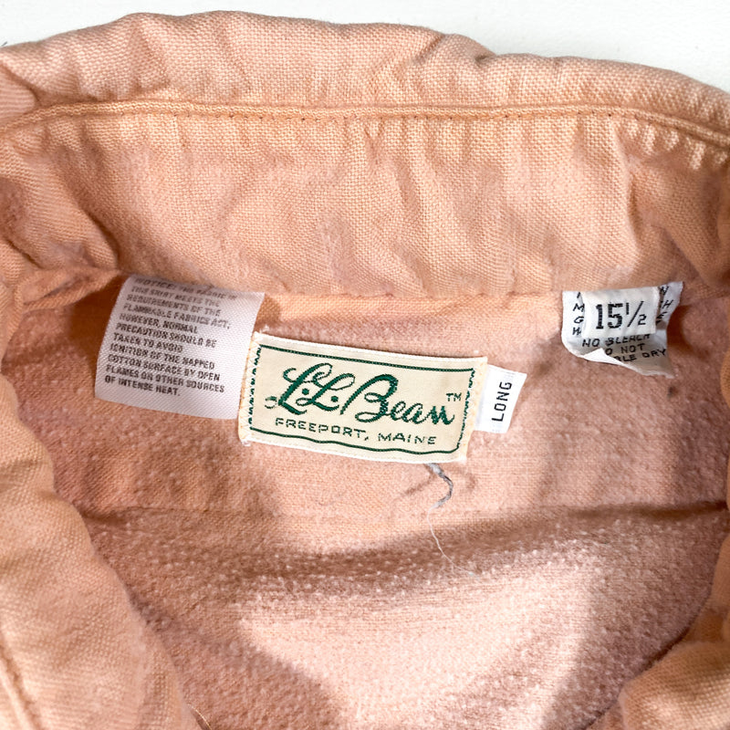 Vintage 70's LL Bean Chamois Button Up shirt