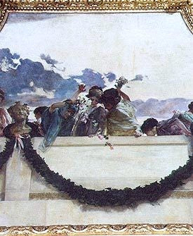 Decoracion de techo by Emilio Sala y Frances - Hand Painted Oil Painting