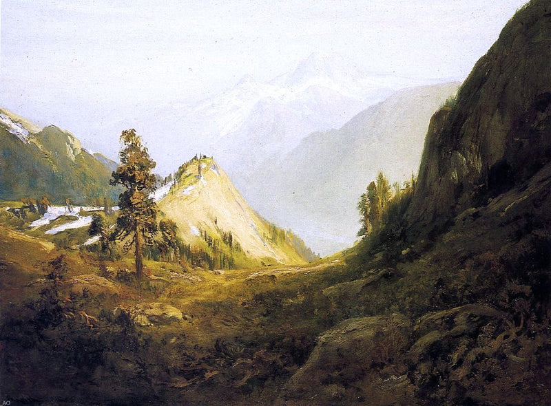 Majestic California by William Keith - Hand Painted Oil Painting