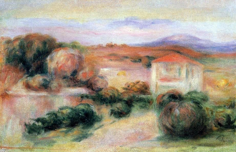 White Houses by Pierre Auguste Renoir - Hand Painted Oil Painting