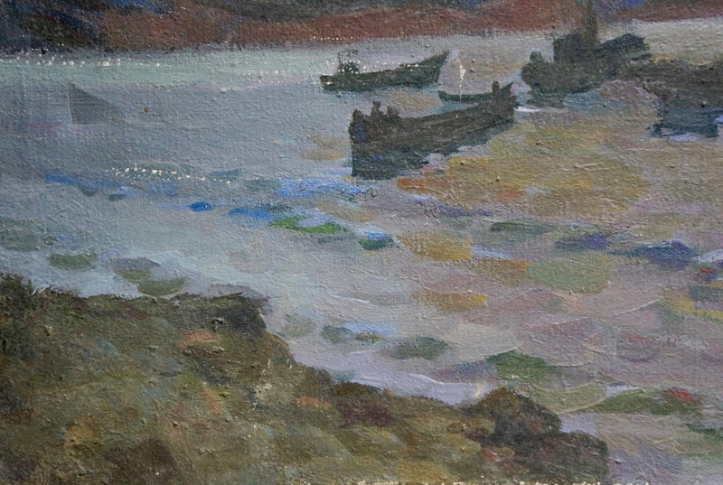 Oil painting Departure