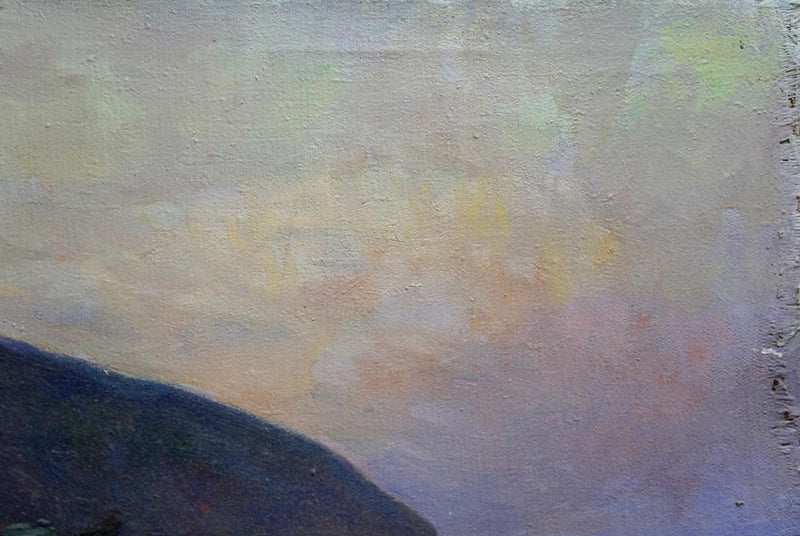 Oil painting Departure