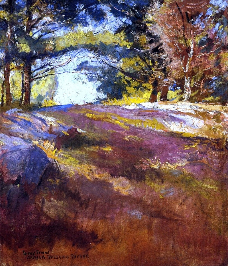 Study for 'On Bos'n's Hill by Edmund Tarbell - Hand Painted Oil Painting