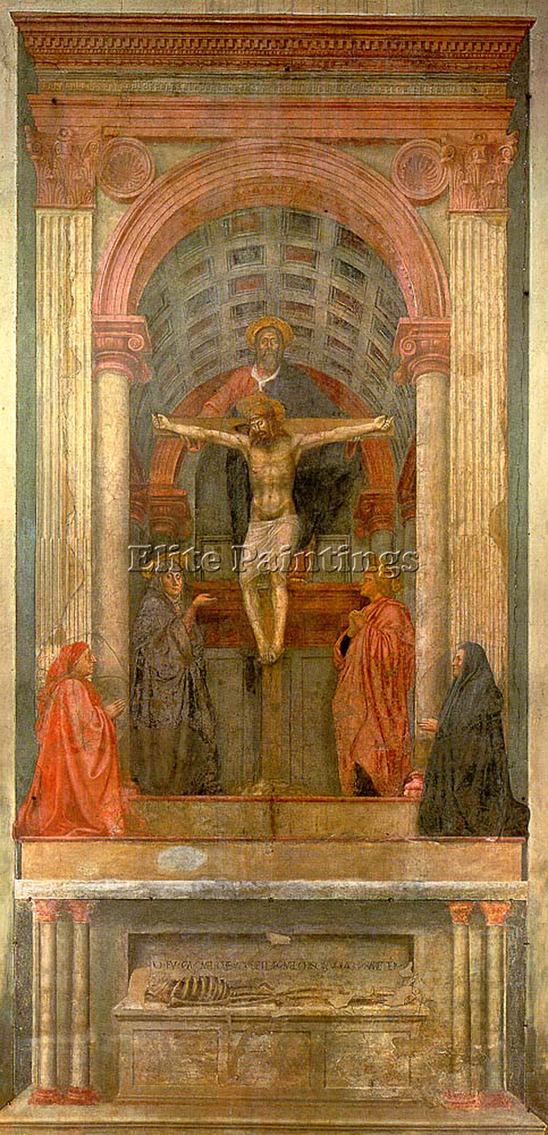MASACCIO MASA1 ARTIST PAINTING REPRODUCTION HANDMADE OIL CANVAS REPRO WALL  DECO