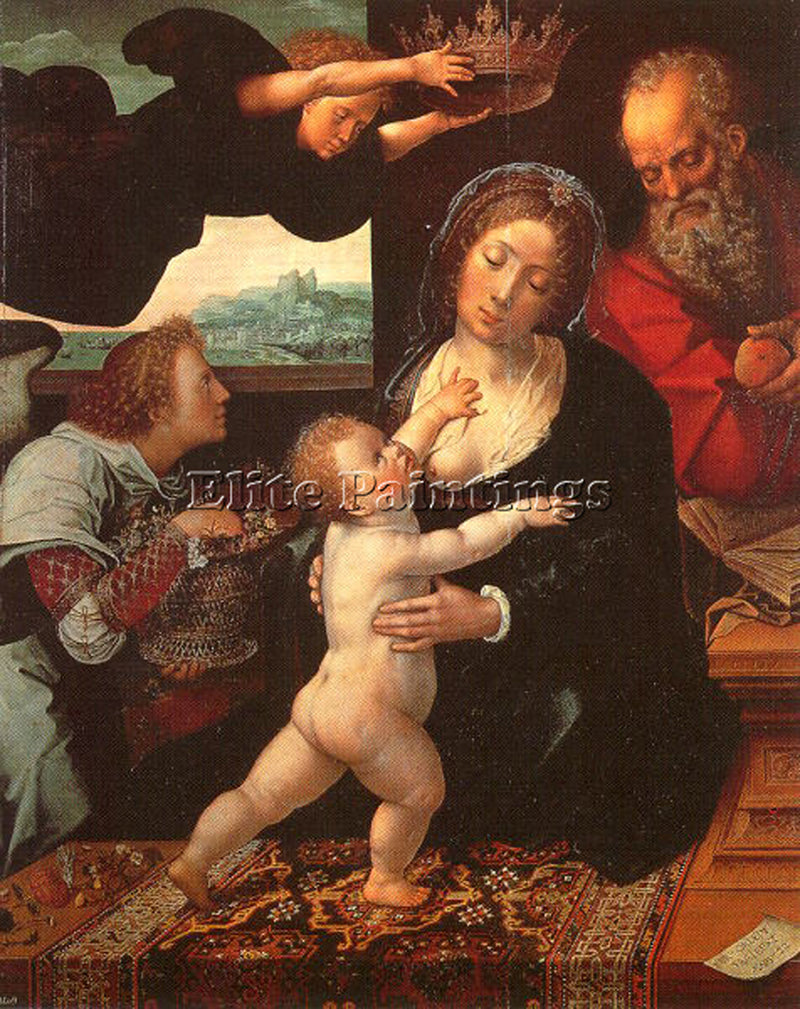 FLEMISH ORLEY BAREND VAN FLEMISH 1488 1541 6 ARTIST PAINTING HANDMADE OIL CANVAS