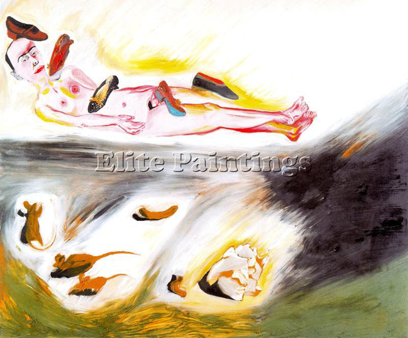FRANCESCO CLEMENTE CLEM63 ARTIST PAINTING REPRODUCTION HANDMADE OIL CANVAS REPRO