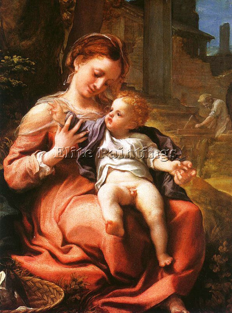 CORREGGIO CORR13 ARTIST PAINTING REPRODUCTION HANDMADE OIL CANVAS REPRO WALL ART