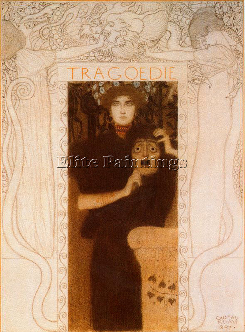 GUSTAV KLIMT KLIMT140 ARTIST PAINTING REPRODUCTION HANDMADE OIL CANVAS REPRO ART