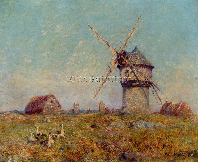 FERDINAND LOYEN DU PUIGAUDEAU  BRETON LANDSCAPE ARTIST PAINTING REPRODUCTION OIL