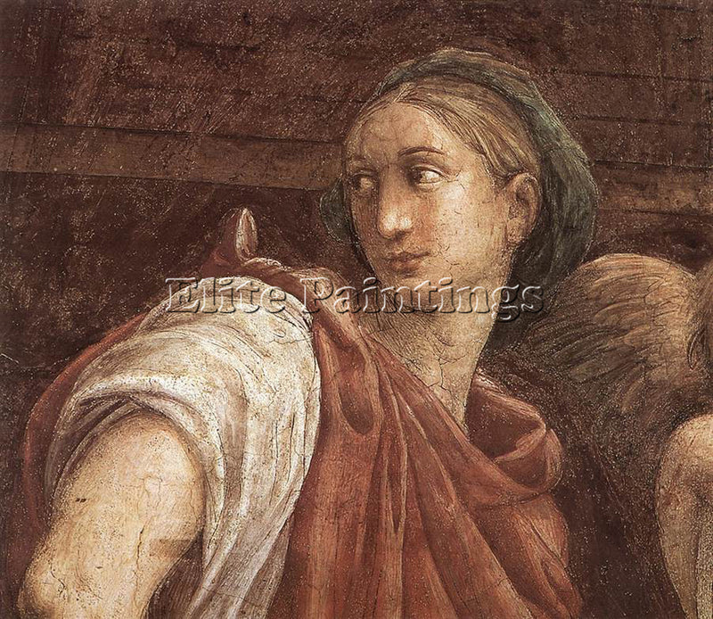 RAPHAEL THE SIBYLS DETAIL1 ARTIST PAINTING REPRODUCTION HANDMADE OIL CANVAS DECO