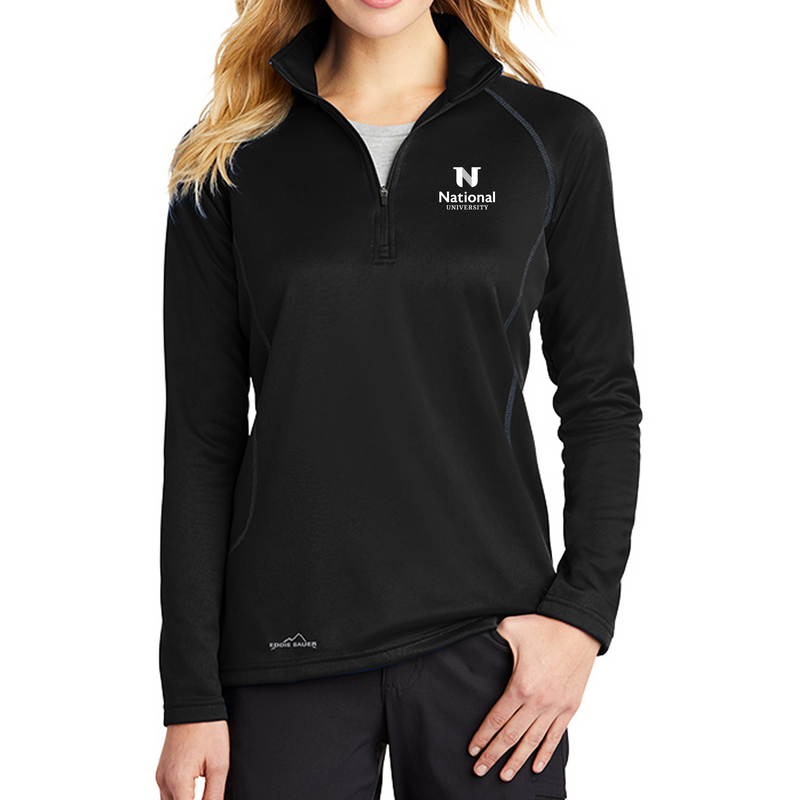 Eddie Bauer® Ladies Smooth Fleece Base Layer 1/2-Zip