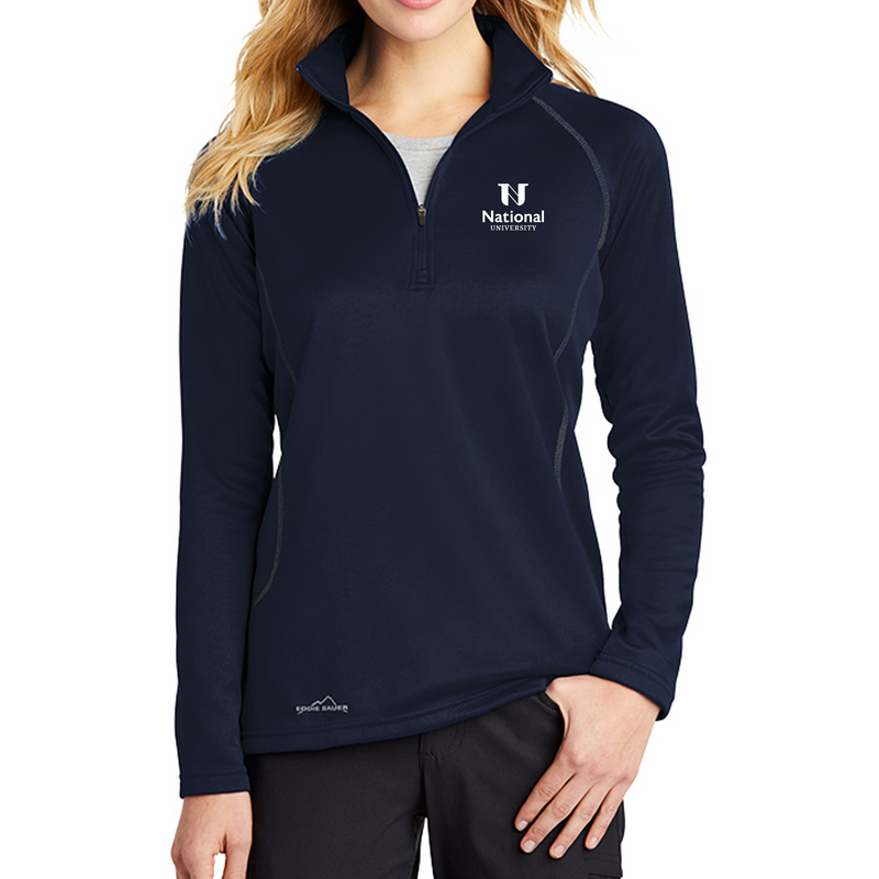 Eddie Bauer® Ladies Smooth Fleece Base Layer 1/2-Zip