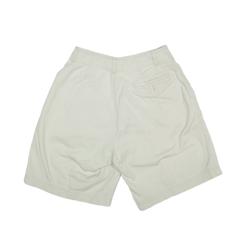 AMERICAN EAGLE Chino Shorts Cream Regular Womens S W28