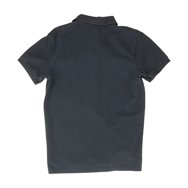 Navy Solid Short Sleeve Polo
