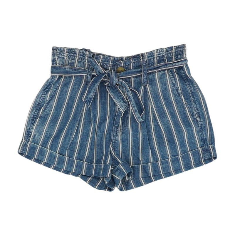 Blue Striped Shorts