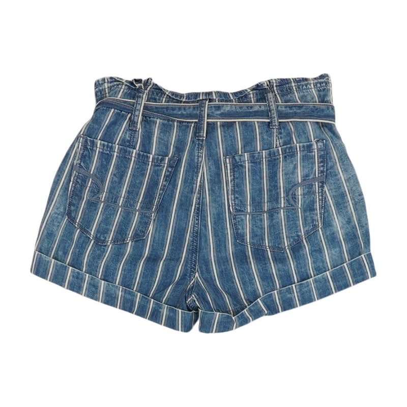 Blue Striped Shorts