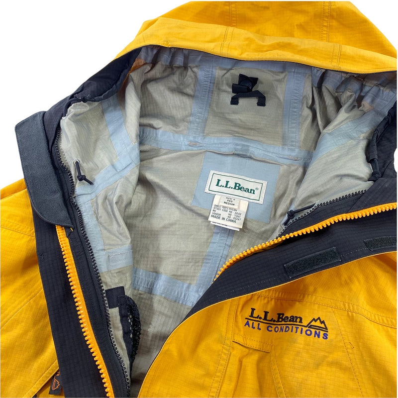 LL Bean goretex jacket. taped seams. medium