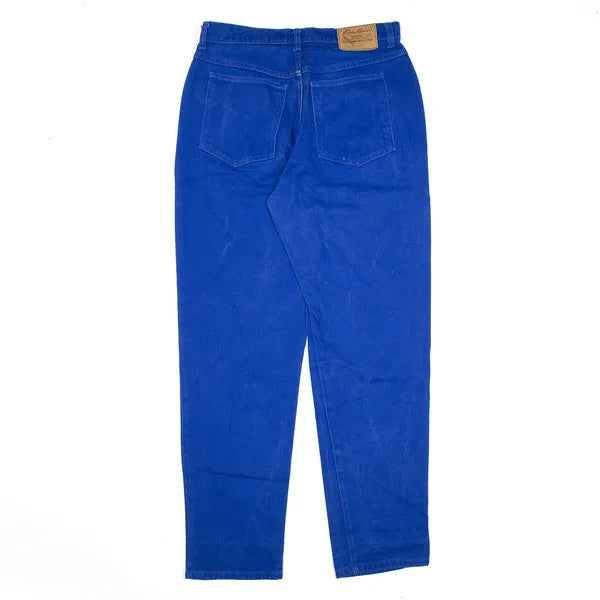EDDIE BAUER Jeans Blue Denim Regular Mom Womens W30 L32