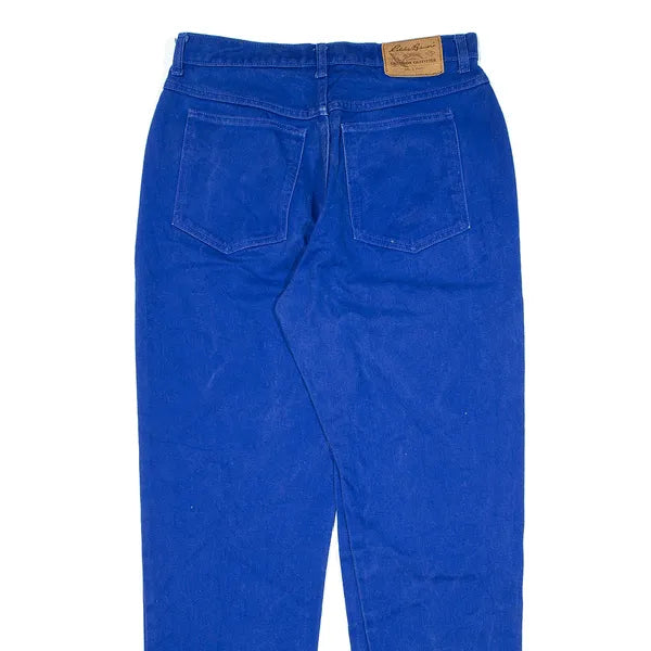 EDDIE BAUER Jeans Blue Denim Regular Mom Womens W30 L32