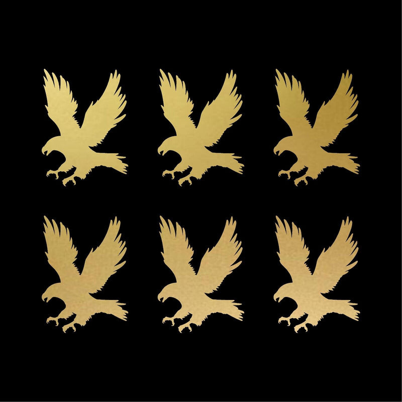 6 Small American Eagle Vinyl decals phone case laptop car stickers