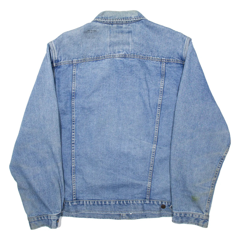 EDDIE BAUER Mens Denim Jacket Blue XL