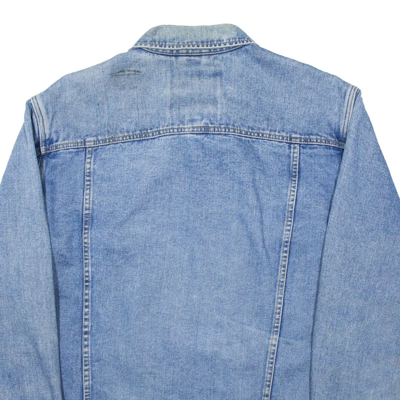 EDDIE BAUER Mens Denim Jacket Blue XL