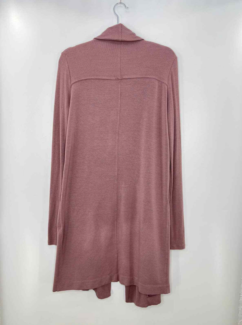 Athleta Flora Mauve Long Sleeve Canopy Nirvana Wrap Cardigan